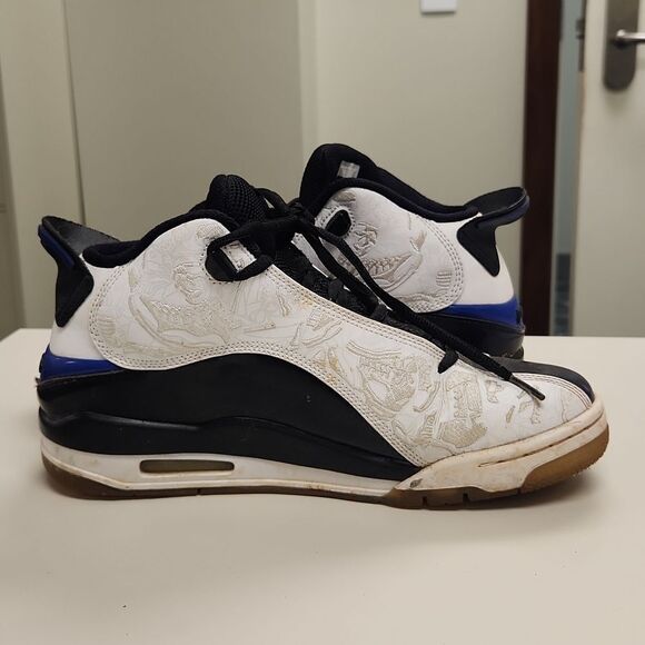 Nike Air Jordan Dub Zero White Concord Black 311046-106 Shoes Size 9 main image 14